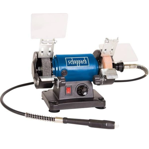 دستگاه 2کاره سنگ سنباده رومیزی و فرز مینیاتوری 2901 شپخ